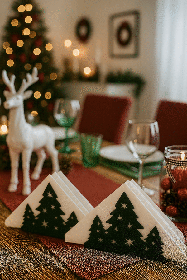 Servilletero Navideño