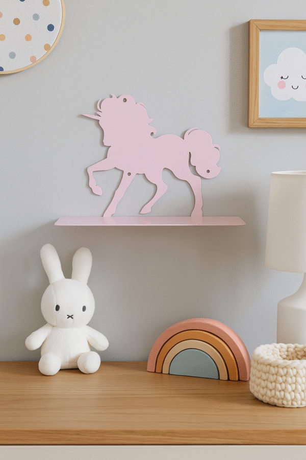 Estante Silueta Unicornio