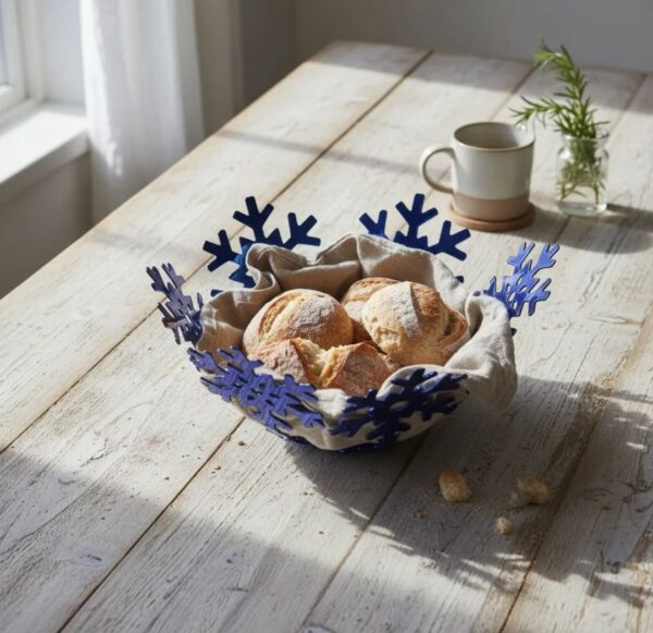 Panera Navideña Copo De Nieve