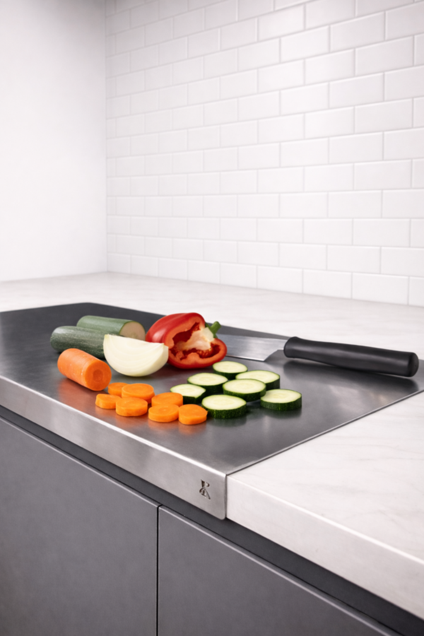 Tabla de Corte 60 x 30 + Recogedor de Alimentos