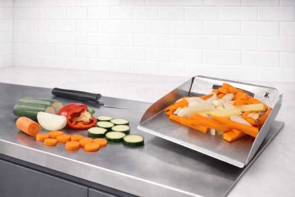 Tabla de Corte 60 x 30 + Recogedor de Alimentos