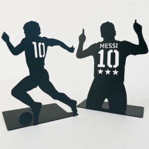 Soporte Messi y Maradona